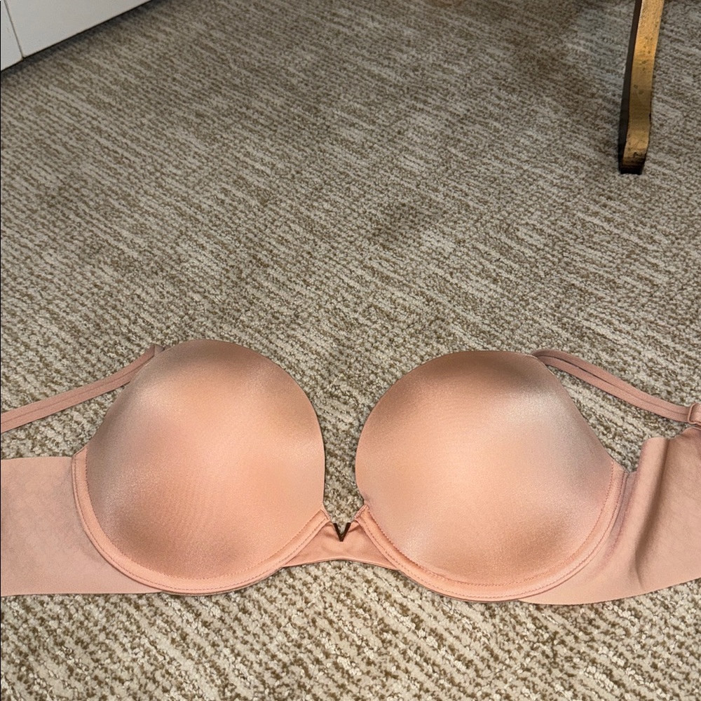 Victoria's Secret Nude Strapless Bra